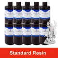10kg 3D-Harz ABS-ähnlich oder wasserwaschbar für SLA DLP Drucker – Farbe Resin White 10kg