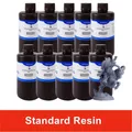 10kg 3D-Harz ABS-ähnlich oder wasserwaschbar für SLA DLP Drucker – Farbe Resin Gray 10kg
