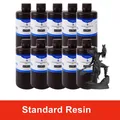 10kg 3D-Harz ABS-ähnlich oder wasserwaschbar für SLA DLP Drucker – Farbe Resin Black 10kg