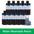 10kg 3D-Harz ABS-ähnlich oder wasserwaschbar für SLA DLP Drucker – Farbe Water Gray 10kg