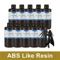10kg 3D-Harz ABS-ähnlich oder wasserwaschbar für SLA DLP Drucker – Farbe ABS Like Black 10kg