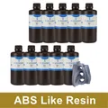 10kg 3D-Harz ABS-ähnlich oder wasserwaschbar für SLA DLP Drucker – Farbe ABS Like Gray 10kg