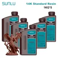 14K Hochpräzisions-Harz 405nm 1kg bis 5kg schnelle Aushärtung – Color 14K-ST mahogany