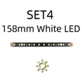 2 Stück LED Leiste 5V RGB Weiß für Voron 0.1 2.4 Trident – Color 158mm White LED