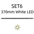 2 Stück LED Leiste 5V RGB Weiß für Voron 0.1 2.4 Trident – Color 370mm White LED