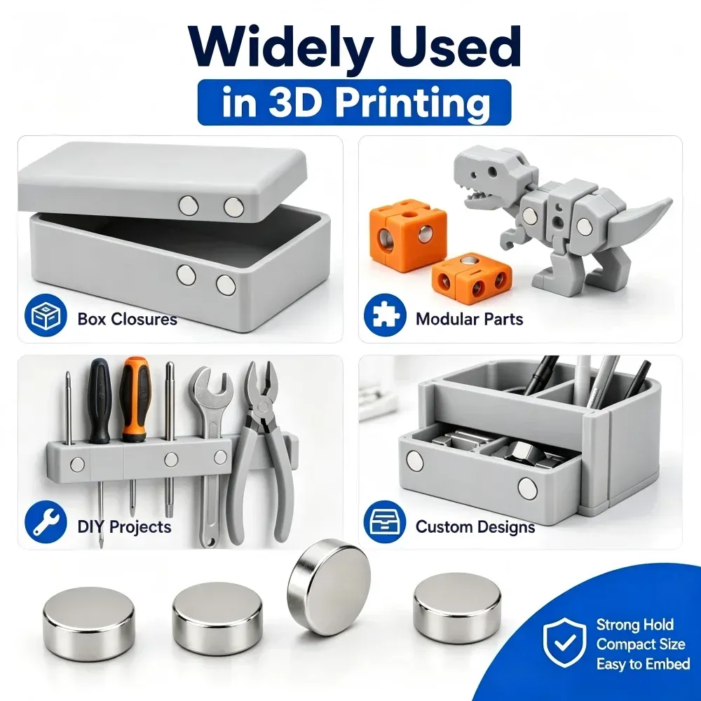 3D-Druck-Magnete 200 Stück
