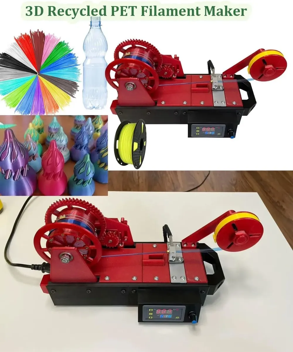 3D-Drucker-Filament-Herstellungsmaschine mit Weitspannungsbereich