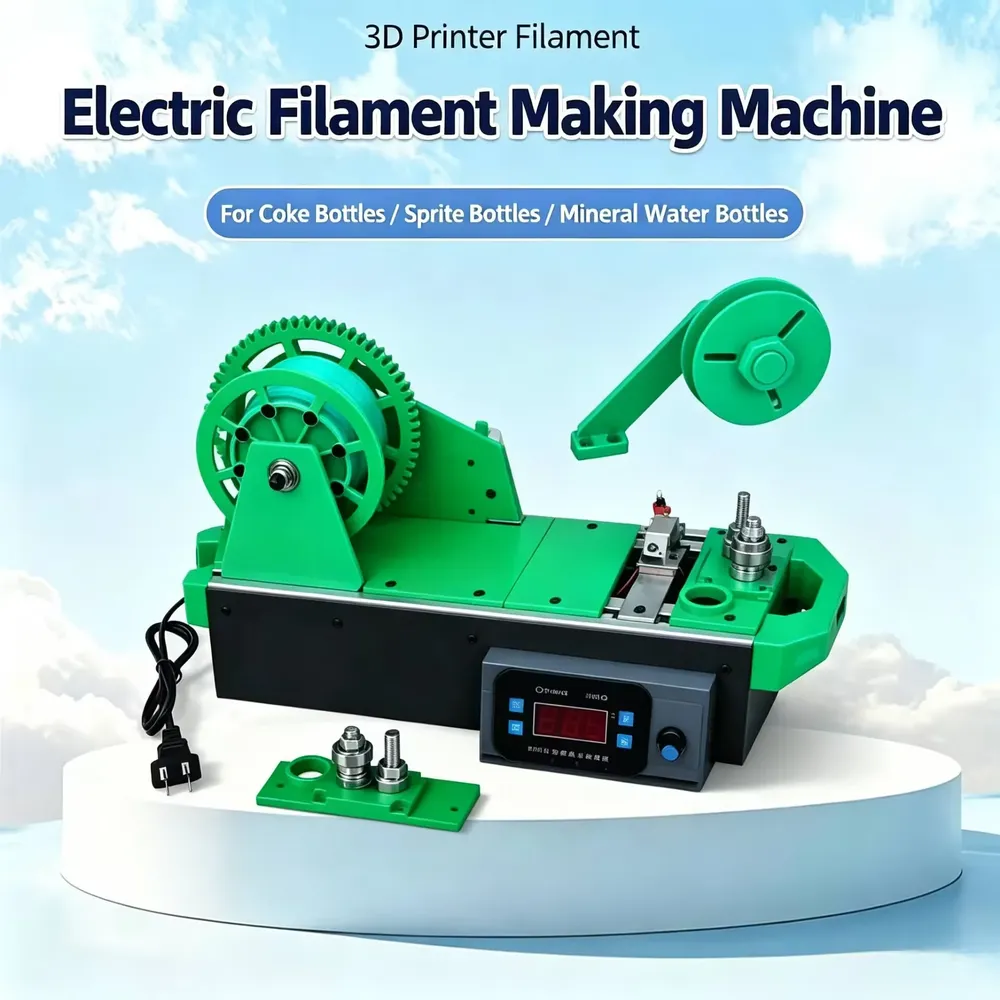 3D-Filament-Extruder-Maschine für Recycling-Plastikflaschen