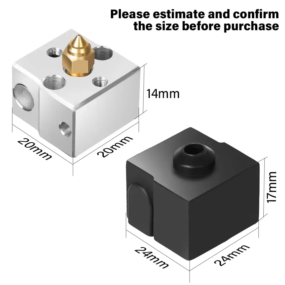 4 Stück Silikonsocke für Creality Ender 3 V3 SE