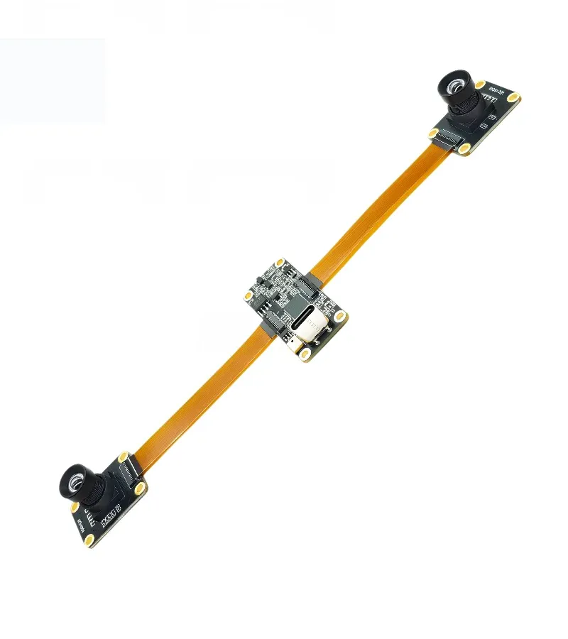 4MP Dual-Lens Kameramodul synchrones 3D-Tiefenerkennung UVC