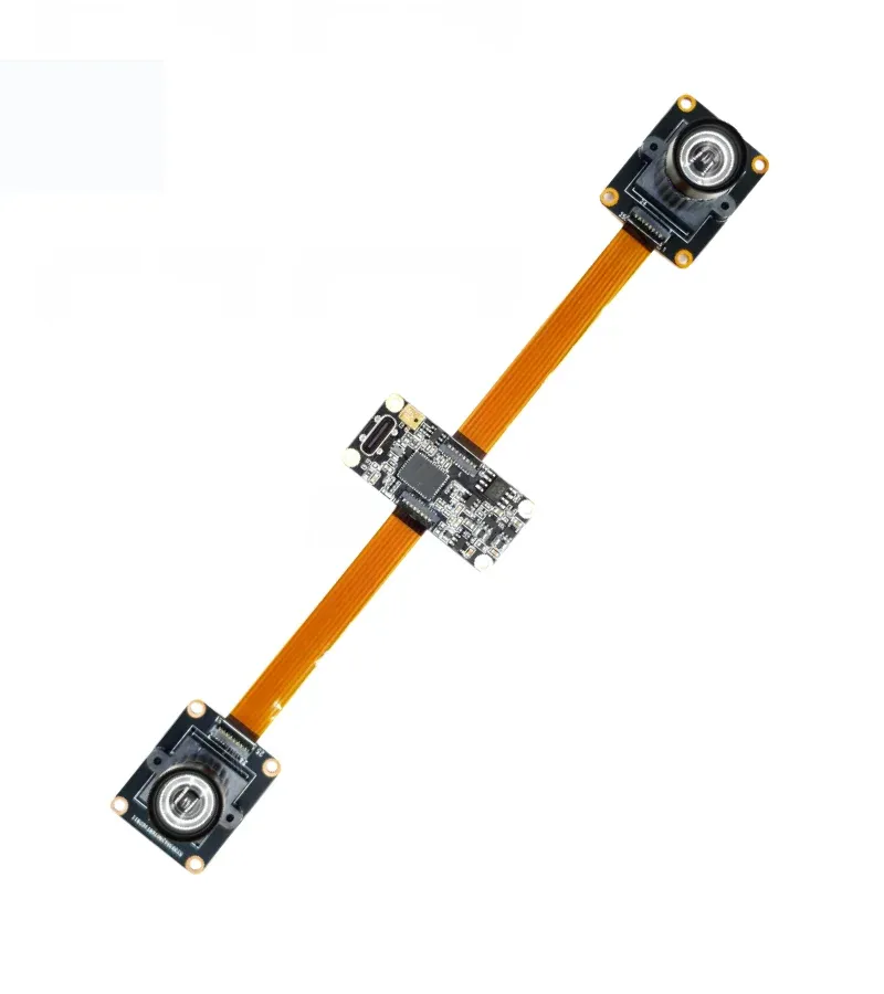 4MP Dual-Lens Kameramodul synchrones 3D-Tiefenerkennung UVC
