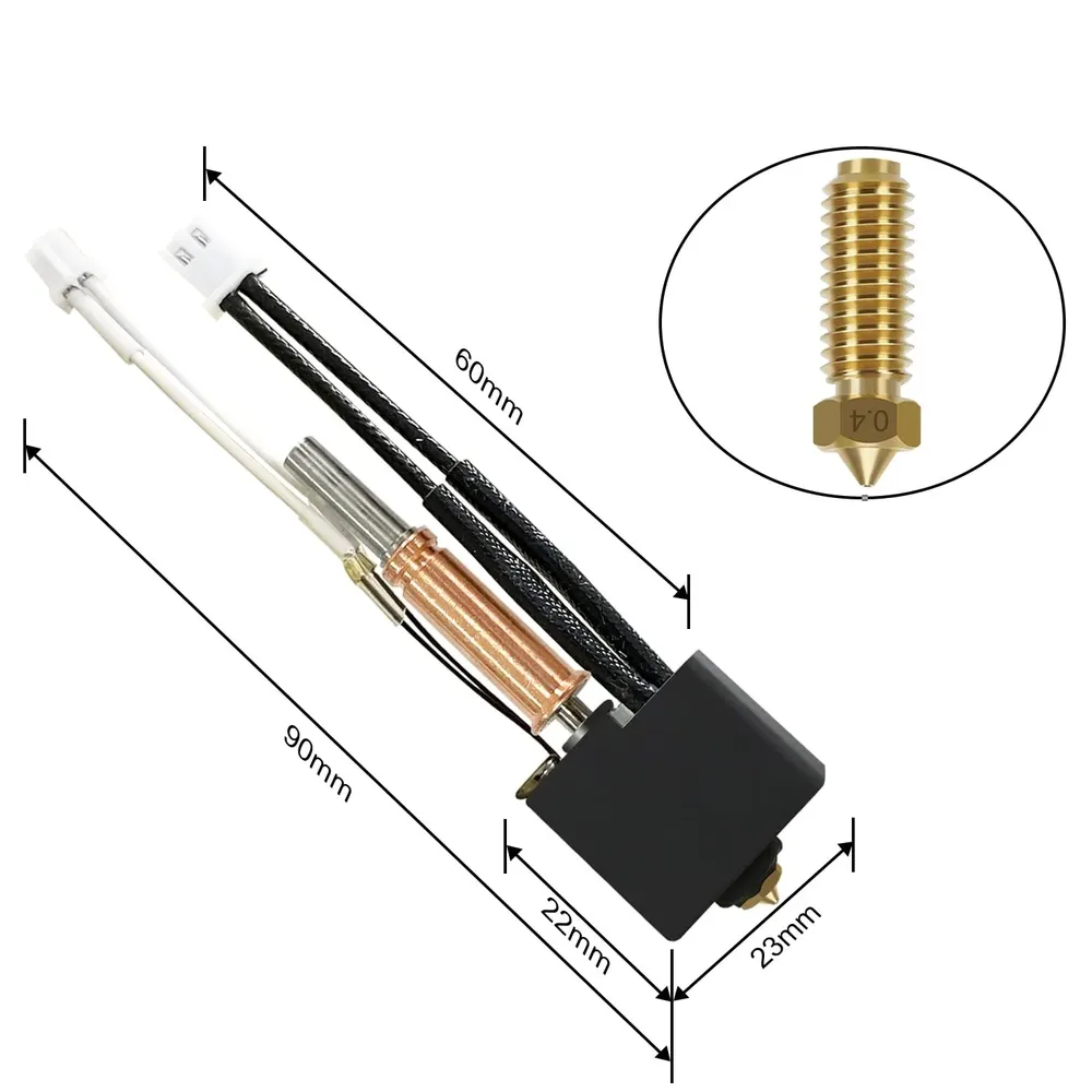 5 bis 30 Stück Hotend Silikon Socke für Anycubic Kobra 3