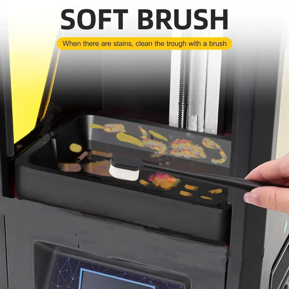 8-teiliges UV-Harz 3D-Drucker Zubehör-Set