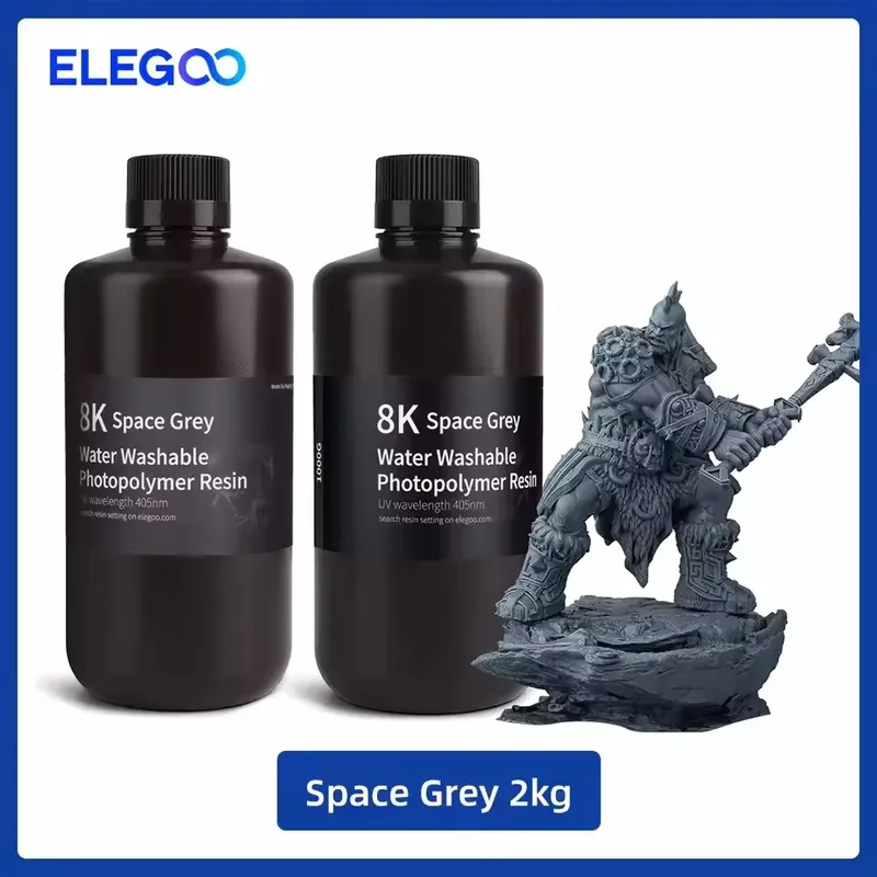8K wasserlösliches Harz 405nm 2kg bis 5kg geruchsarm hochpräzise