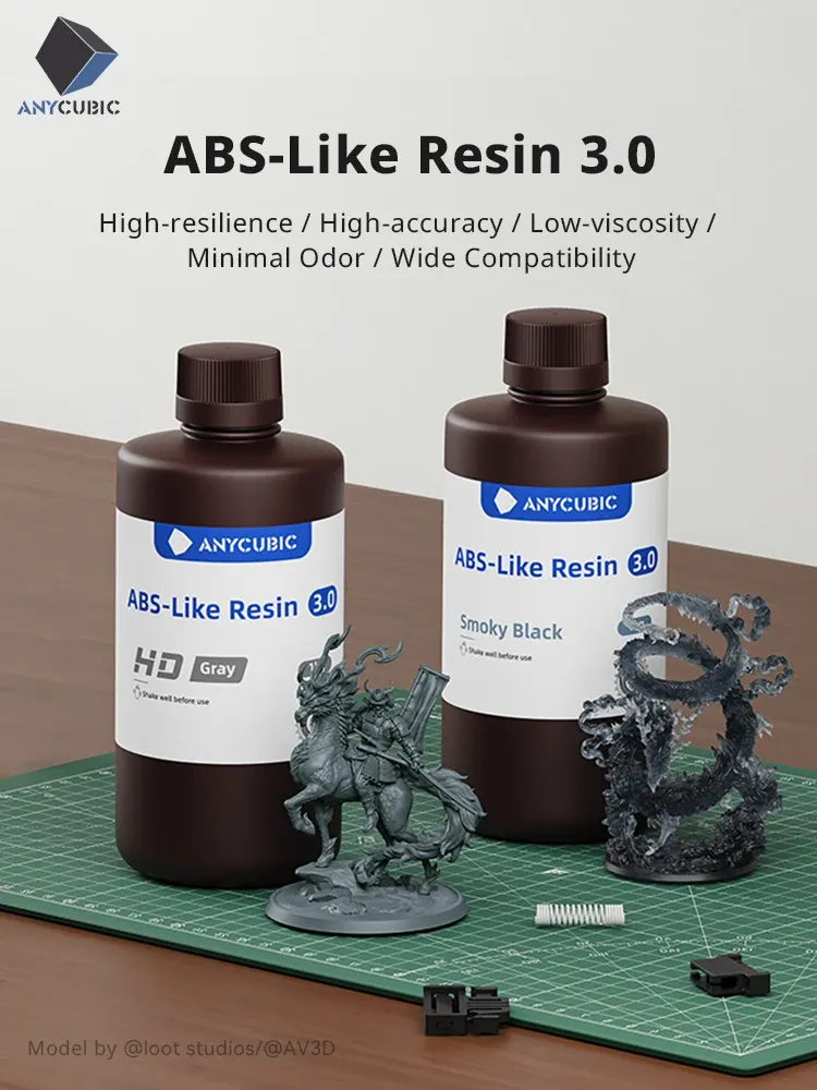 ABS-ähnliches Harz 3.0 405nm höhere Genauigkeit minimale Geruch