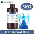 ABS-ähnliches Harz 3.0 405nm höhere Genauigkeit minimale Geruch – Farbe Tran-Blau