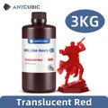 ABS-ähnliches Harz 3.0 405nm höhere Genauigkeit minimale Geruch – Farbe Tran-Rot