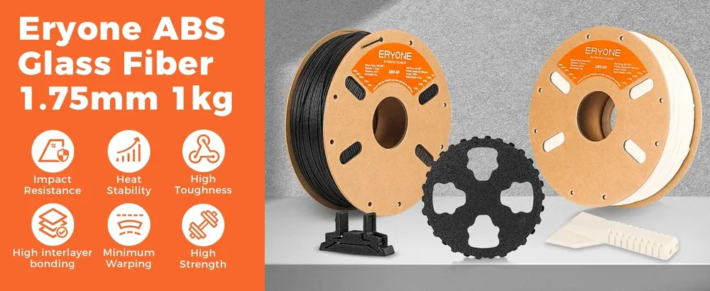 ABS Carbon Glasfaser Filament 1,75 mm 3 kg