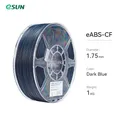 ABS Carbonfaser Filament 1,75 mm 1 kg – Farbe Dark Blue