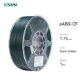 ABS Carbonfaser Filament 1,75 mm 1 kg – Farbe Dark Green