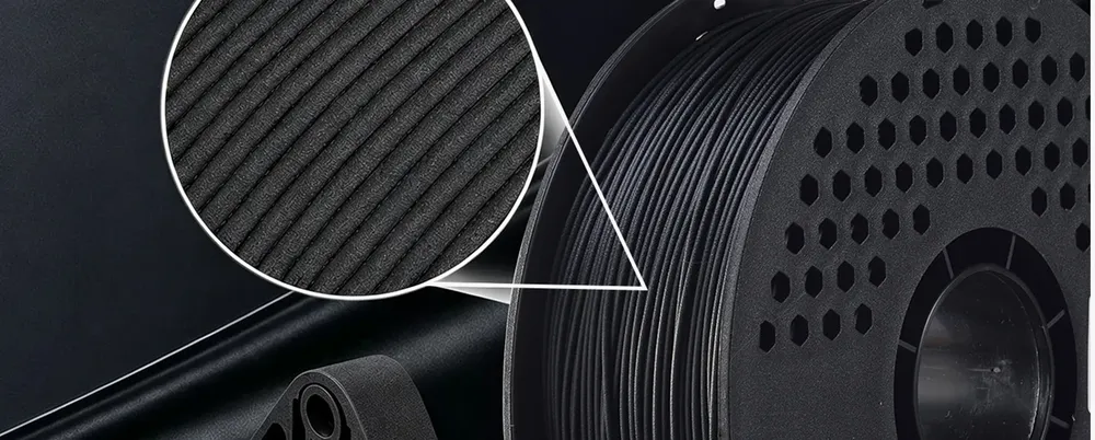 ABS Carbonfaser Filament 1 kg Hochfest für Funktionsbauteile