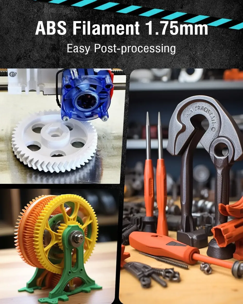 ABS Filament 1,75 mm 1 bis 10 kg