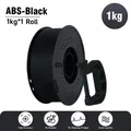 ABS Filament 1,75 mm 1 bis 5 kg blasenfrei – Farbe 1KG ABS Black
