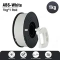 ABS Filament 1,75 mm 1 bis 5 kg blasenfrei – Farbe 1KG ABS White