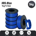ABS Filament 1,75 mm 1 bis 5 kg blasenfrei – Farbe 5KG ABS Blue