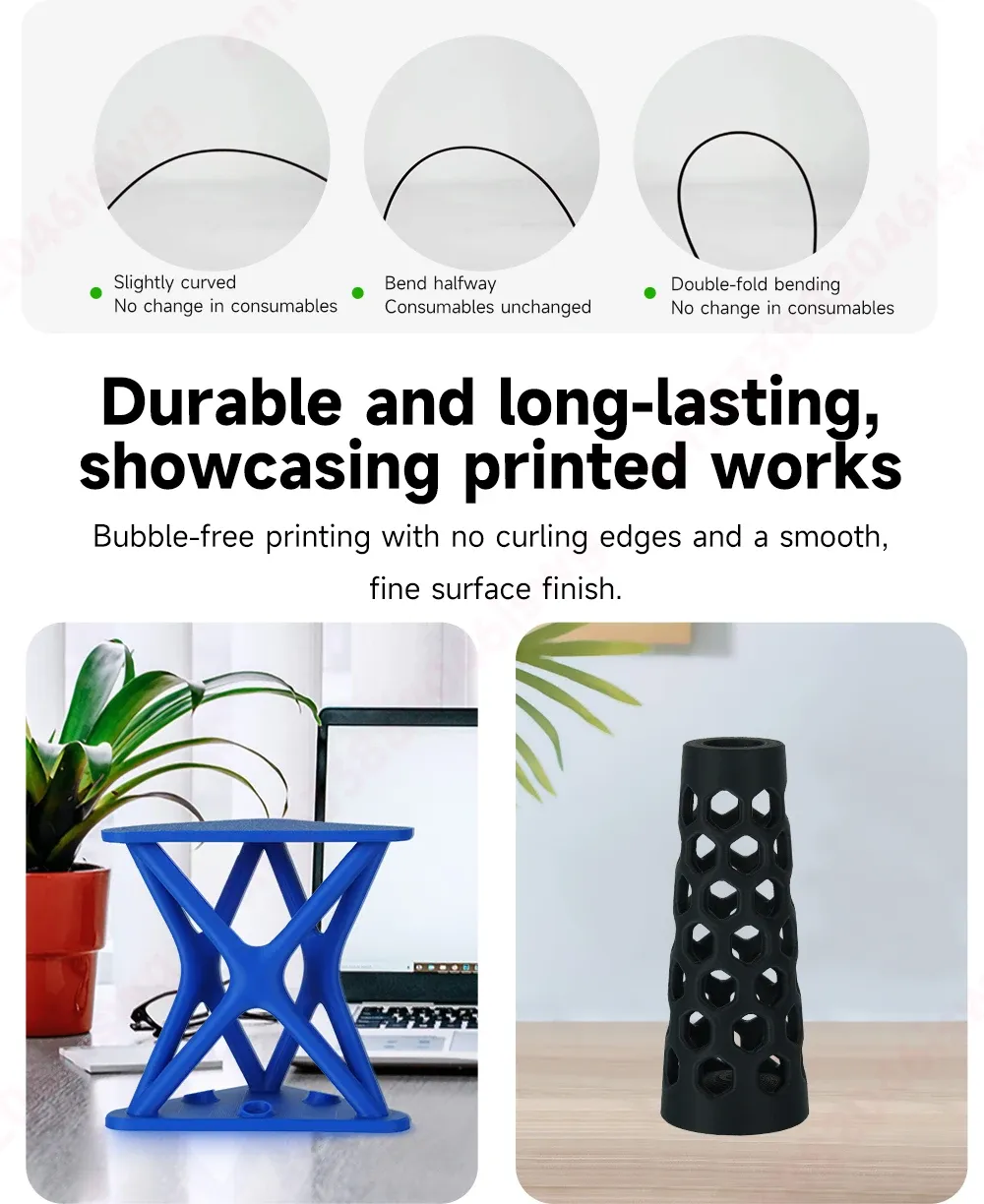 ABS Filament 1,75 mm 1 bis 5 kg blasenfrei
