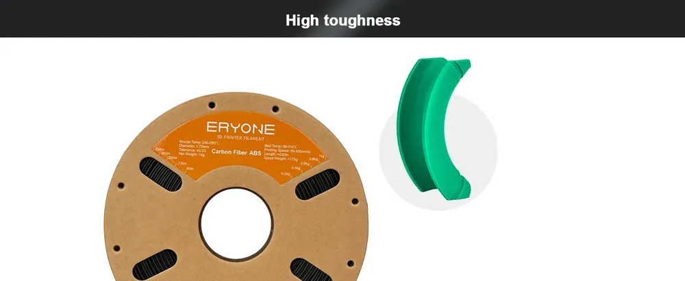 ABS Filament 1,75 mm 10 kg hohe Festigkeit