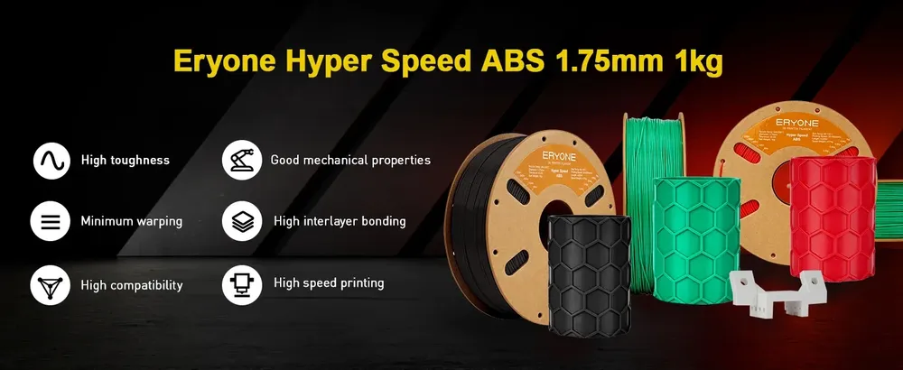 ABS Filament 1,75 mm 10 kg hohe Festigkeit