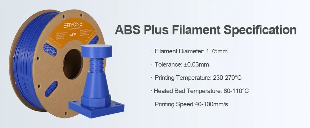 ABS Filament 1,75 mm 10 kg hohe Festigkeit