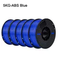 ABS Filament 1,75 mm 5 kg blasenfrei – Farbe 5KG Blue