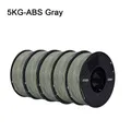 ABS Filament 1,75 mm 5 kg blasenfrei – Farbe 5KG  gray