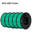 ABS Filament 1,75 mm 5 kg blasenfrei – Farbe 5KG  Green