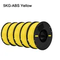 ABS Filament 1,75 mm 5 kg blasenfrei – Farbe 5KG  yellow