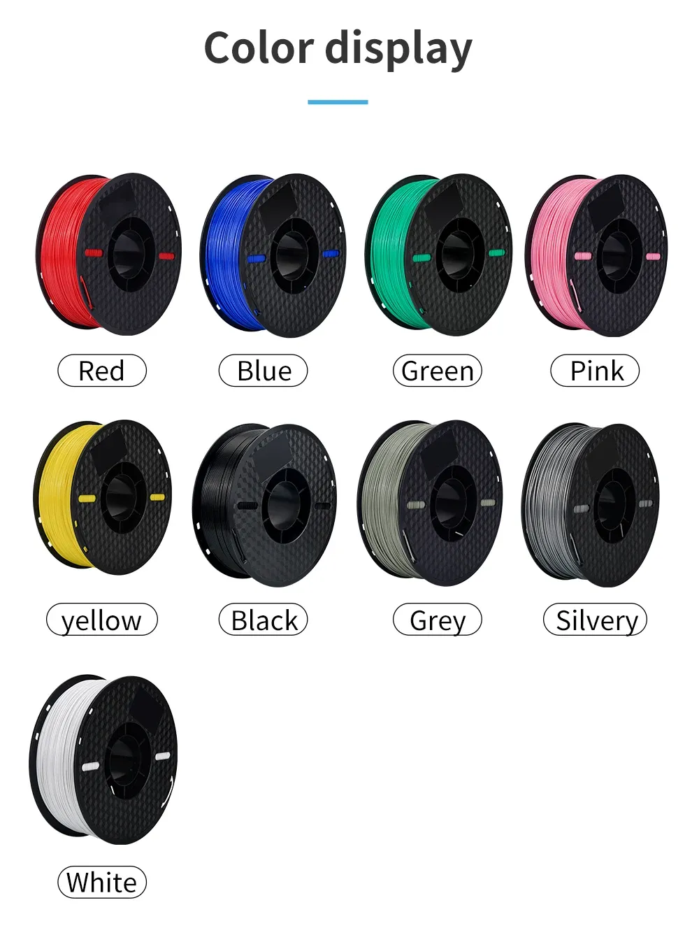 ABS Filament 1,75 mm 5 kg blasenfrei