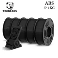 ABS Filament 1,75 mm 5 Rollen 5 kg kein Verziehen – Color ABS 5BK