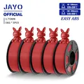 ABS Filament 1 kg Hervorragende Zähigkeit 5 Rollen – Farbe Easy ABS 5RD