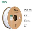 ABS Filament 1 kg Hochfest Robust Langlebig 100% blasenfrei – Farbe Cold white