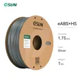 ABS Filament 1 kg Hochfest Robust Langlebig 100% blasenfrei – Farbe Silver