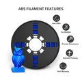 ABS Filament 1 kg hohe Festigkeit Zähigkeit mehrere Farben – 2