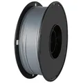 ABS Filament 1 kg hohe Festigkeit Zähigkeit mehrere Farben – Farbe Silver 1KG withSpool