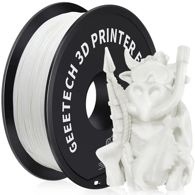ABS+ Filament 1 kg Verwicklungsfrei Ungiftig Weiß Rot Blau
