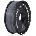 ABS+ Filament 1 kg Verwicklungsfrei Ungiftig Weiß Rot Blau – Farbe Grau