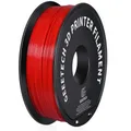 ABS+ Filament 1 kg Verwicklungsfrei Ungiftig Weiß Rot Blau – Farbe Rot