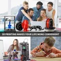 ABS+ Filament 1 kg Verwicklungsfrei Ungiftig Weiß Schwarz – 6