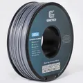 ABS+ Filament 1 kg Verwicklungsfrei Ungiftig Weiß Schwarz – Farbe Silber