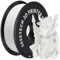 ABS+ Filament 1 kg Verwicklungsfrei Ungiftig Weiß Schwarz – Farbe Weiß